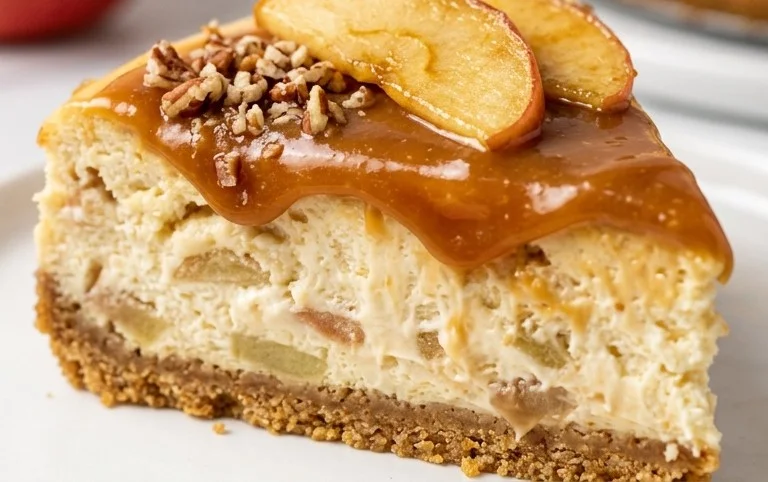 Caramel Apple Cheesecake