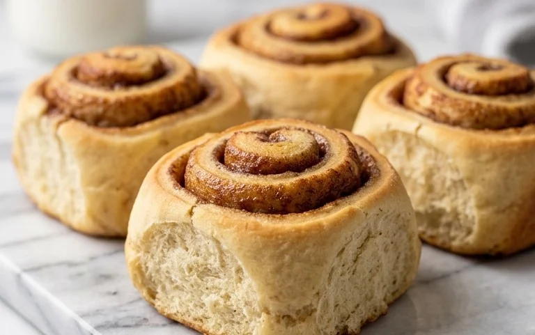 Gooey Banana Cinnamon Rolls – Cream Cheese Glaze
