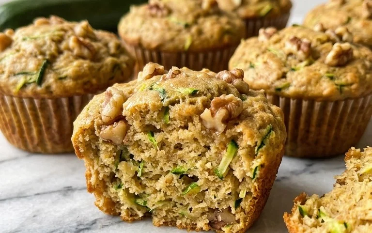 Healthy Gluten-Free Zucchini Muffins