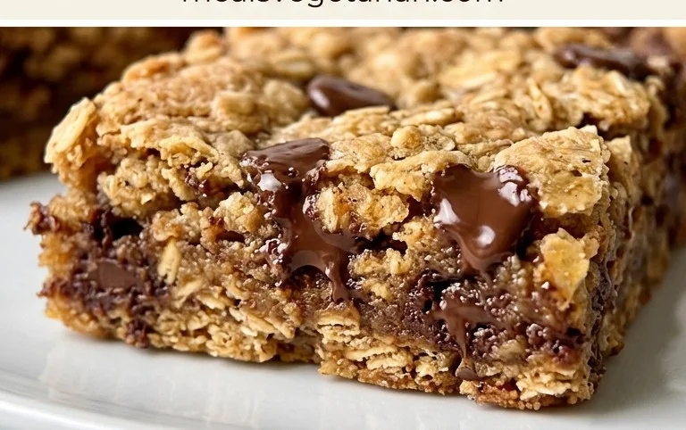 Oatmeal Chocolate Chip Bars