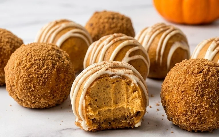 Easy Pumpkin Cheesecake Truffles Recipe
