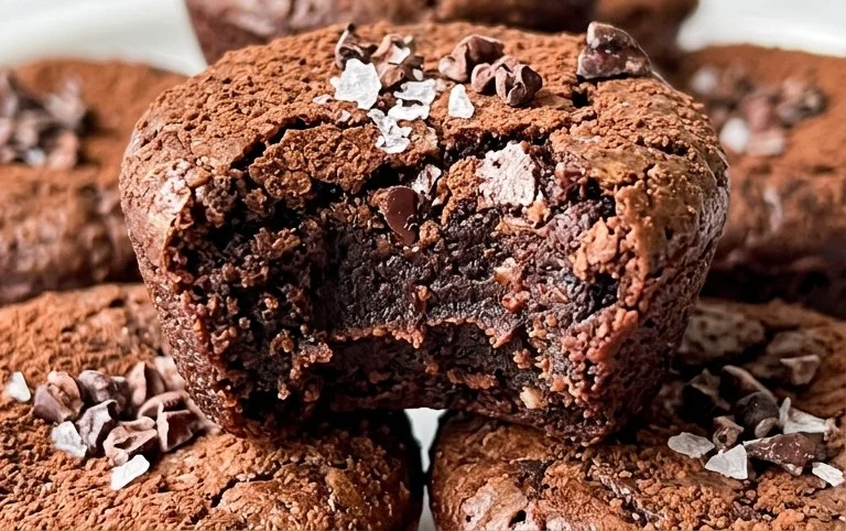 Chocolate Black Bean Brownie Bites