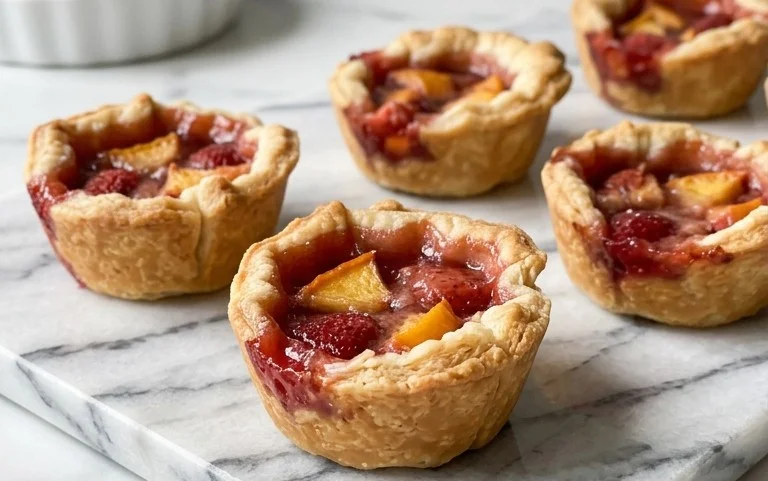 Strawberry Peach Pie Bites – Easy Fruity Treats