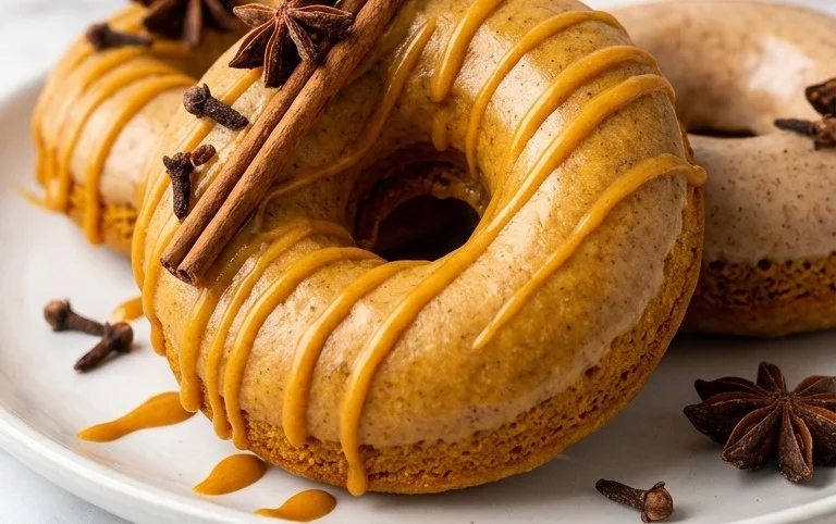 Pumpkin Spice Donuts