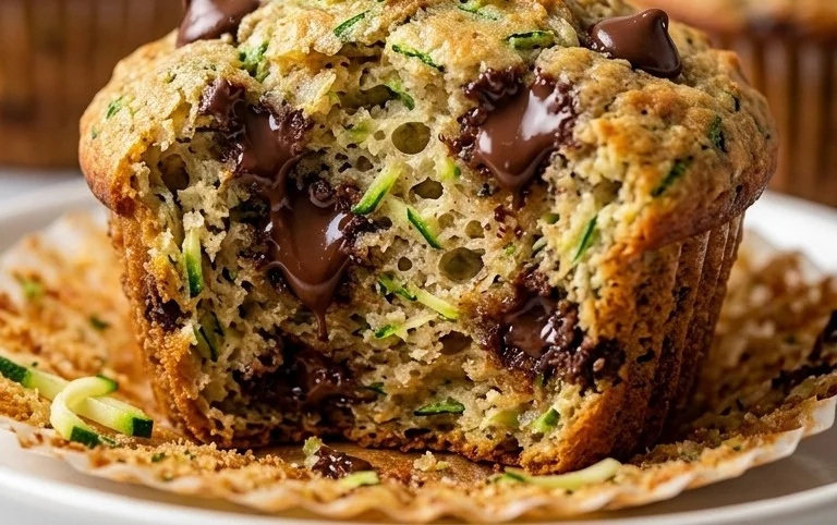 Chocolate Chip Zucchini Muffins